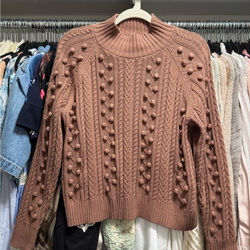✨ 2/$40 ✨ Esprit Women's Cowl Neck Sweater - Brown